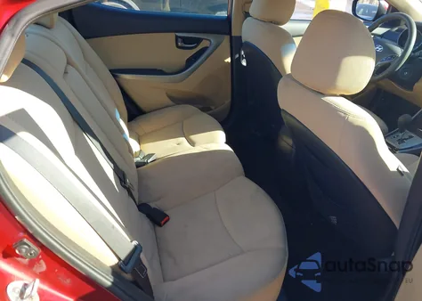 2013 Hyundai Elantra Gls z USA, uszkodzony, nr VIN 5NPDH4AE3DH396042